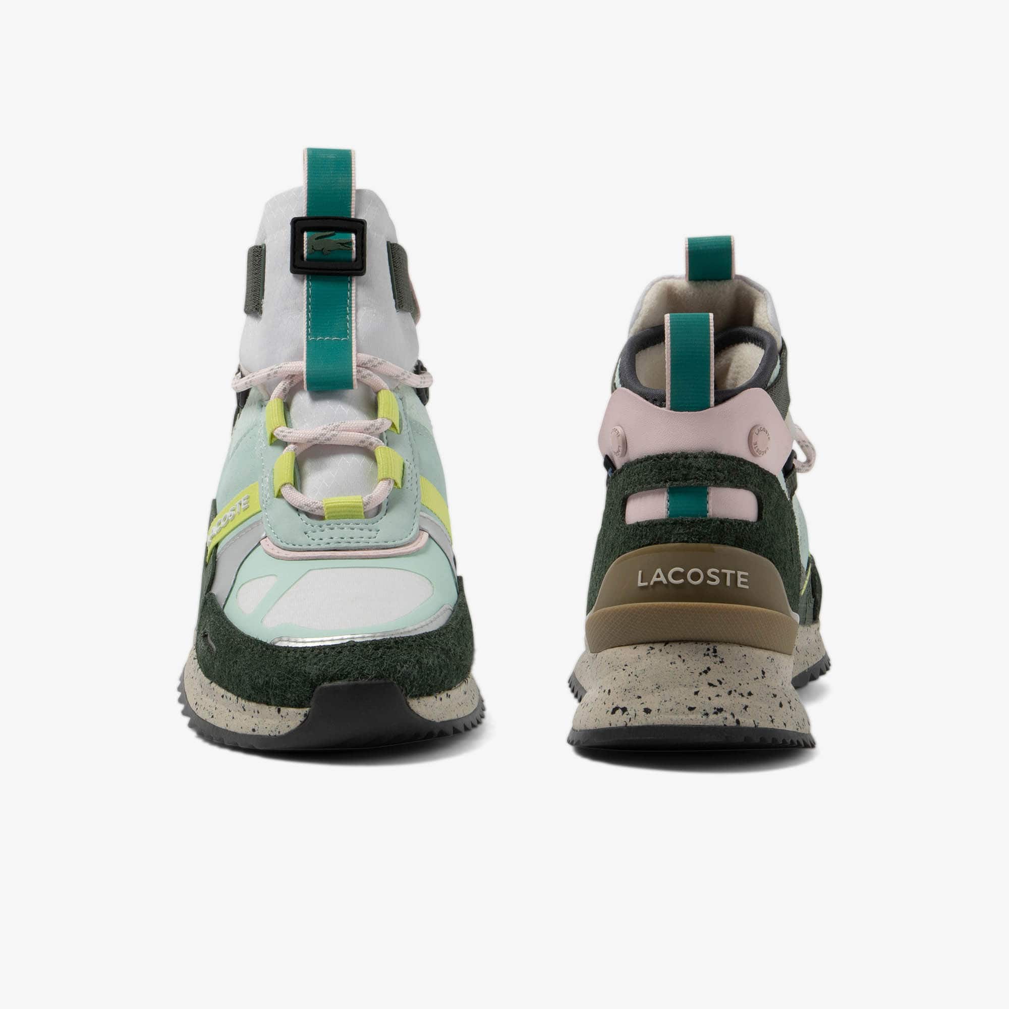 【新品】LACOSTE ラン ブレーカー RUN BREAKER26.5cm Men's Lacoste Run Breaker Leather Color-Pop Outdoor Shoe Off