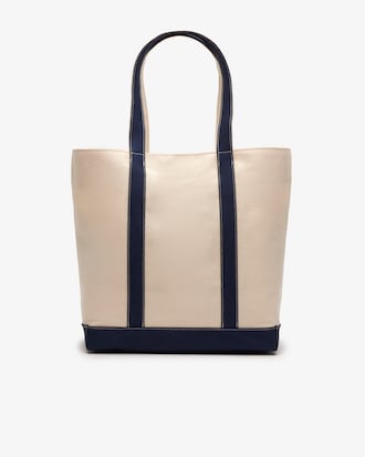 Lacoste x Sporty & Rich Cotton Tote Bag