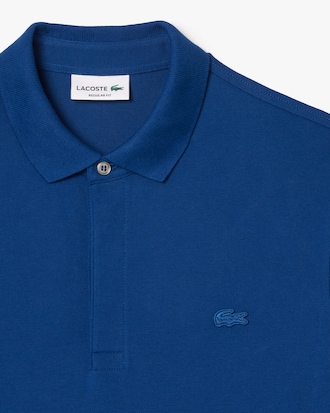 Polo de Piqué Stretch Paris con Corte Regular para Hombre