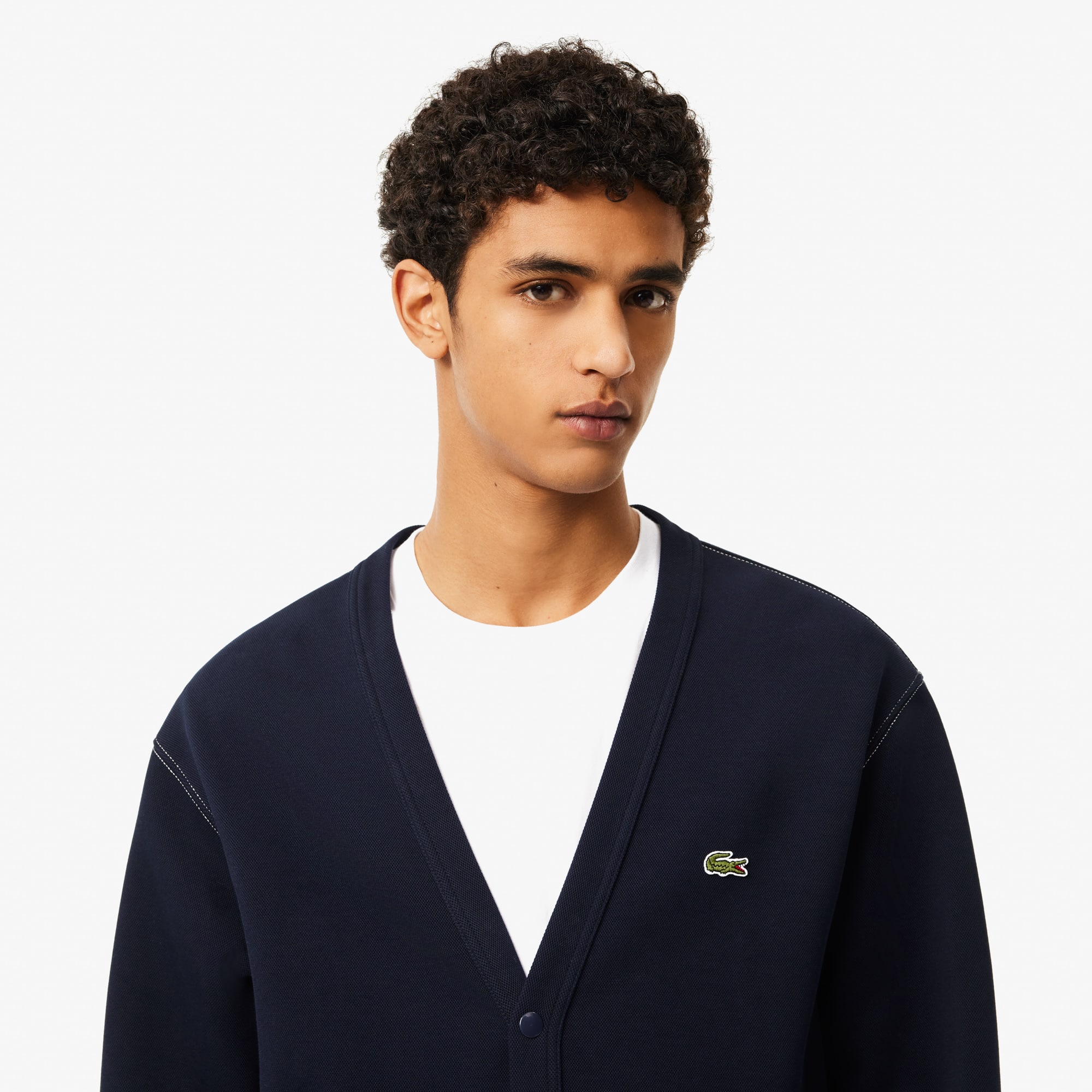 トップス LACOSTE Unisex High-Neck Zip-Up Sweatshirt - Sweaters & Sweatshirts