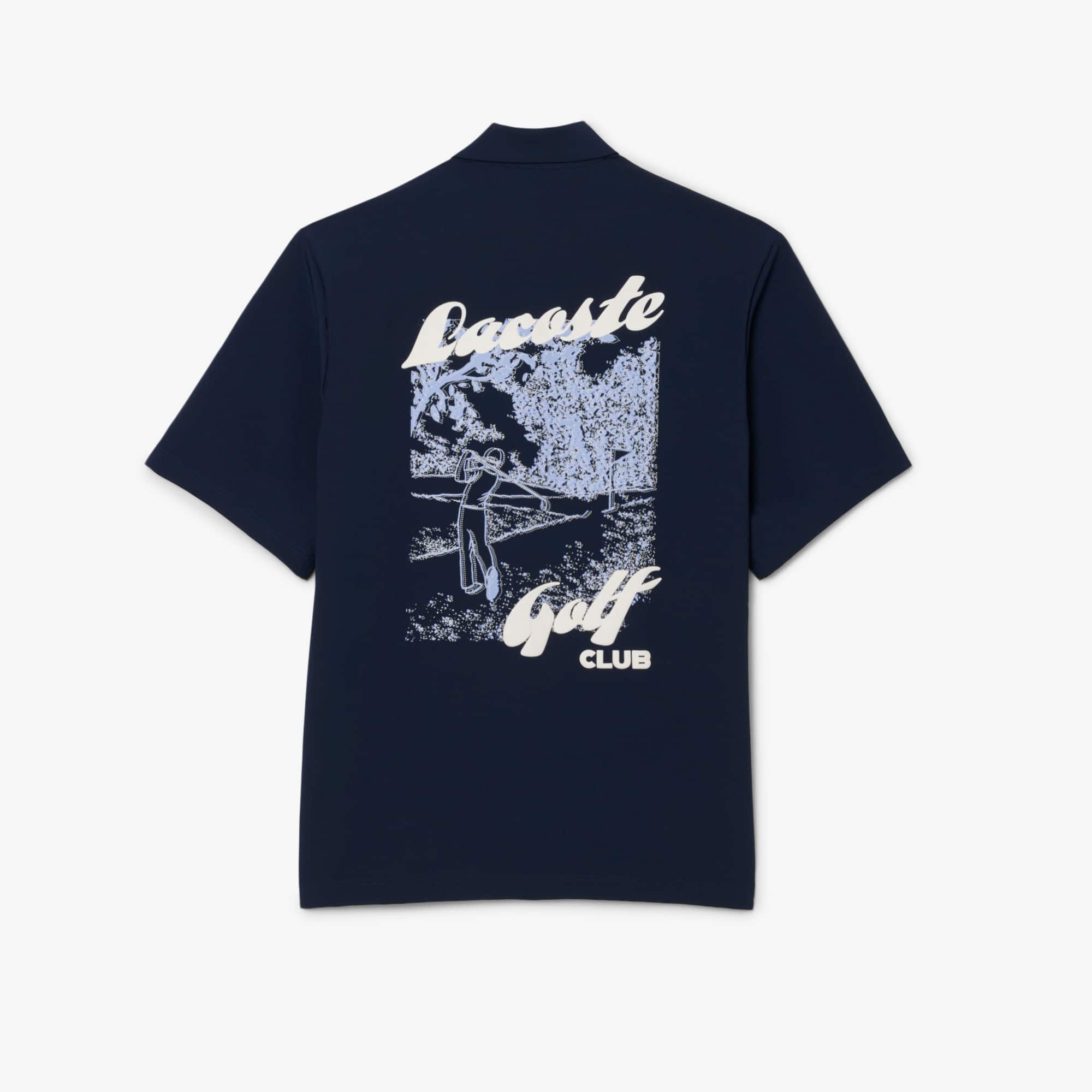 Men's Ultra Dry Printed Stretch Golf Shirt - Button Down Shirts