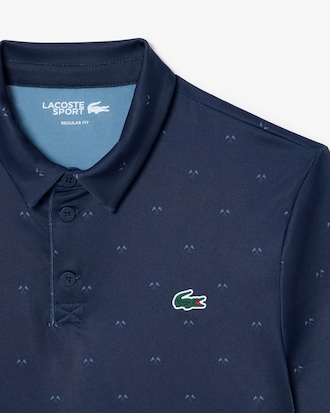 Regular Fit Printed Golf Polo