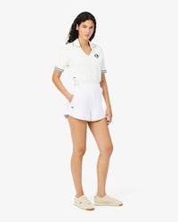 Ultra Dry Badge Accent Tennis Heritage Shorts