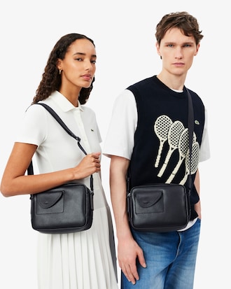 Bolsa De Cuero Club Lacoste