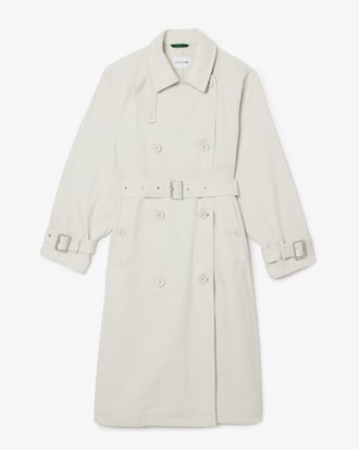 Women's Oversized Denim Trench Coat