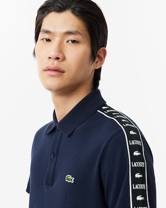 Men's Regular Fit Stretch Mini Piqué Polo