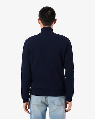 Men's Zip-Up High-Neck Fleece Sweatshirt