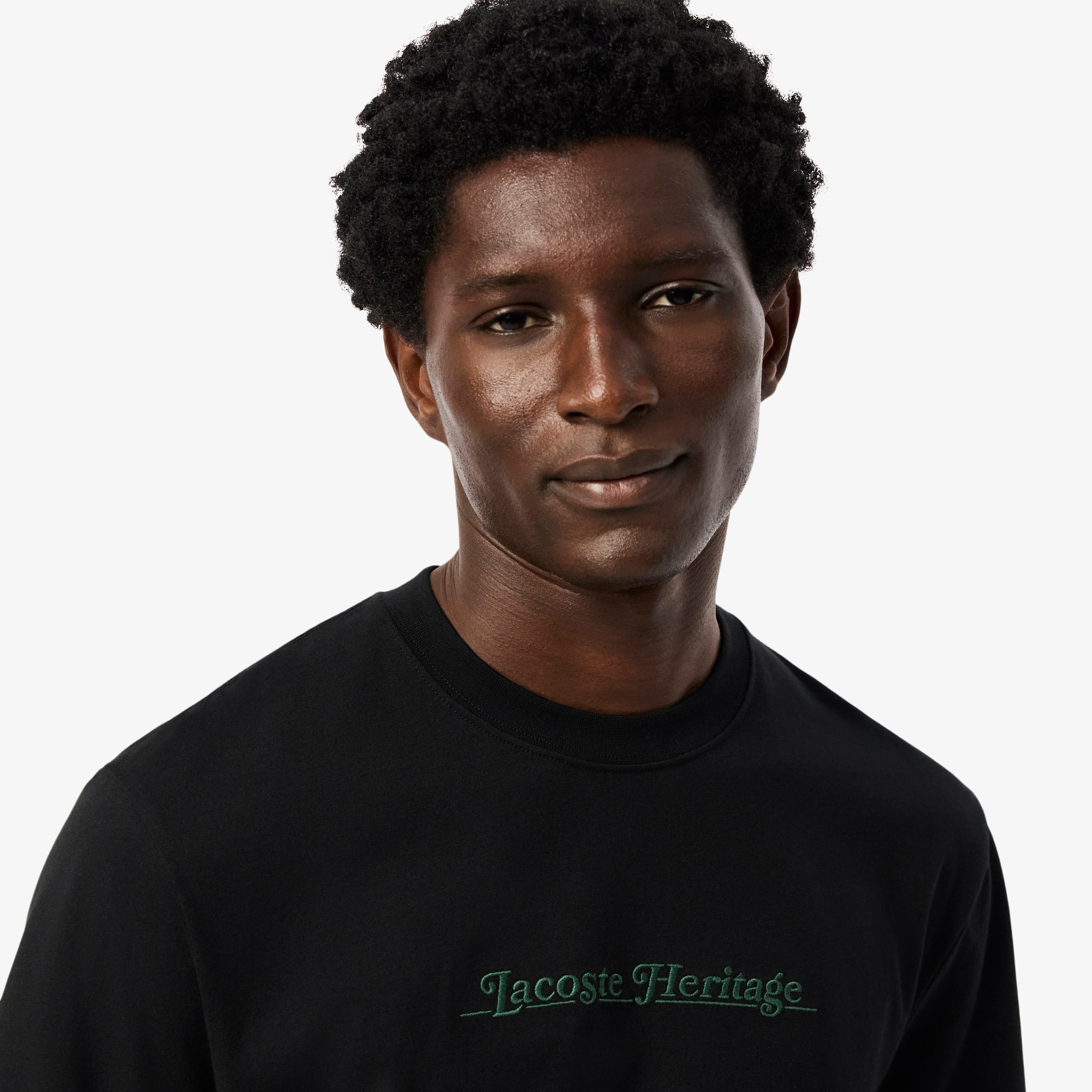 Men's Embroidered Cotton T-Shirt - T-shirts - New In 2026 | Lacoste