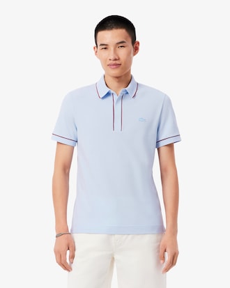 Men's Regular Fit Paris Stretch Piqu&eacute; Polo