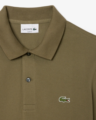 Men's Slim Fit L.12.12 Long Sleeve Polo