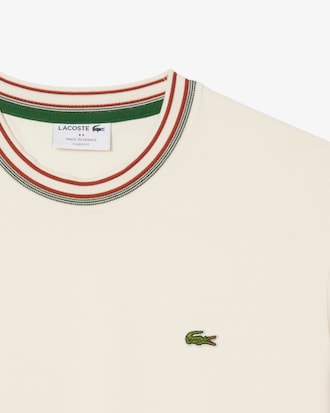 Men's Made In France Stripe Neck T-Shirt