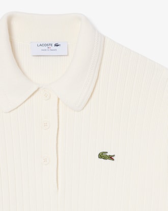 French Made Polo Collar Sweater