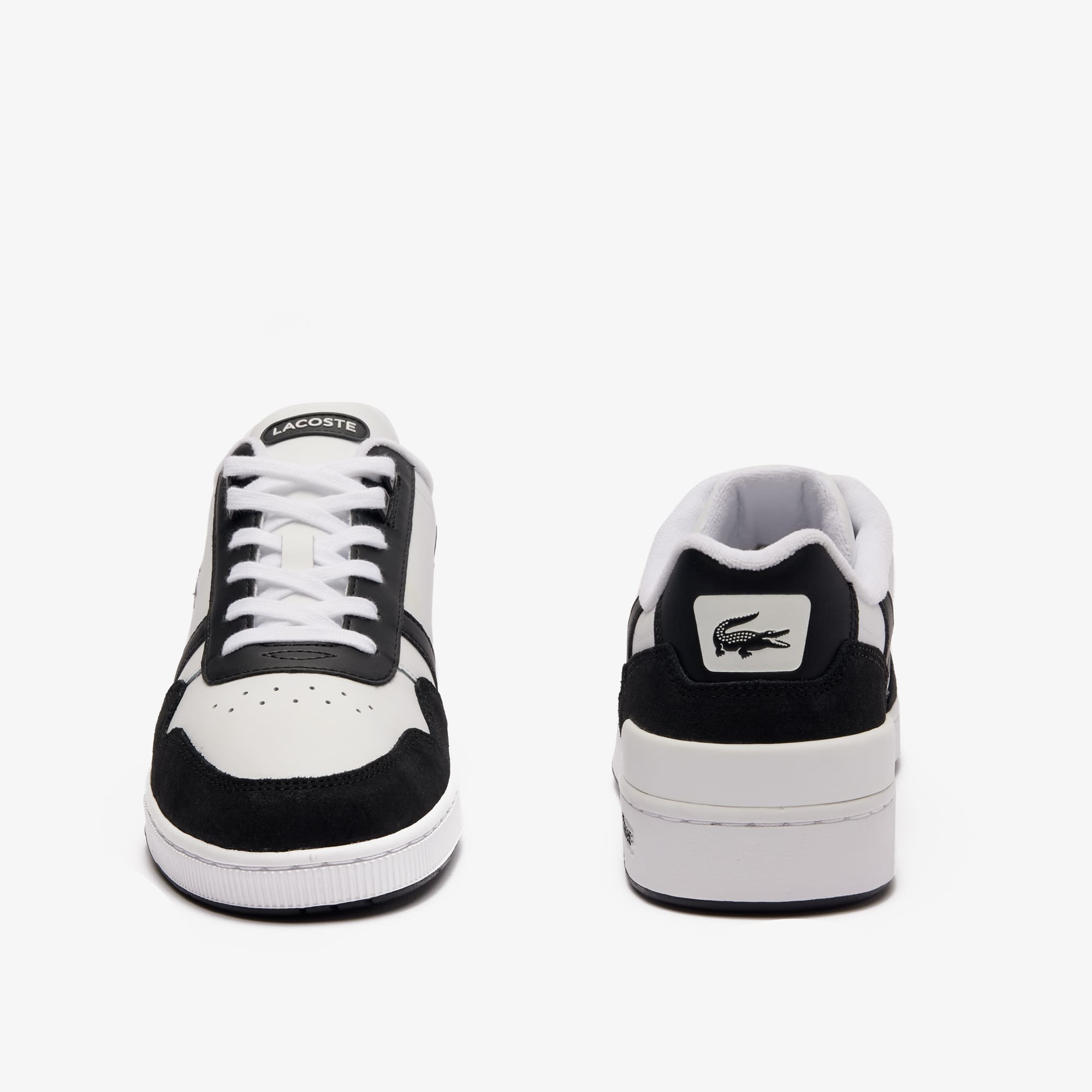 On Court-T Black/White Lサイズ(メンズ) 美品 Men's T-Clip Leather Sneakers - Sneakers - New In 2025 | Lacoste