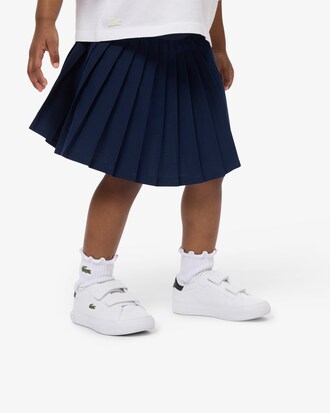 Pleated Skirt with Liner