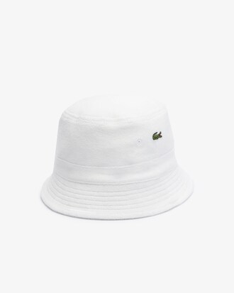 Unisex Logo Stripe Terry Bucket Hat
