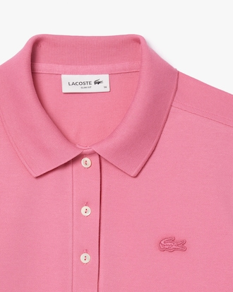Women's L.12.D Slim Fit Stretch Mini Piqu&eacute; Polo