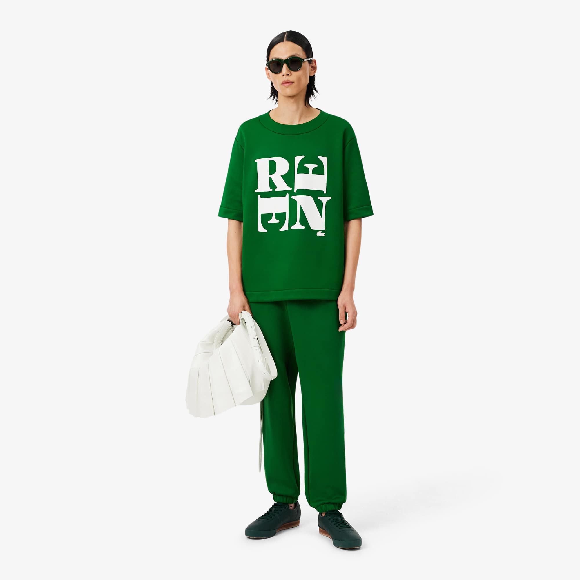 Runway Satin Graphic T-shirt - T-shirts - New In 2026 | Lacoste
