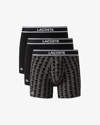 Pack De 3 B&oacute;xers Largos Con Estampado De Monograma