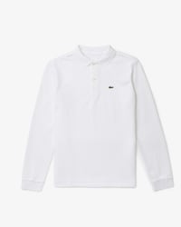 Boys' Long Sleeve Piqu&eacute; Polo