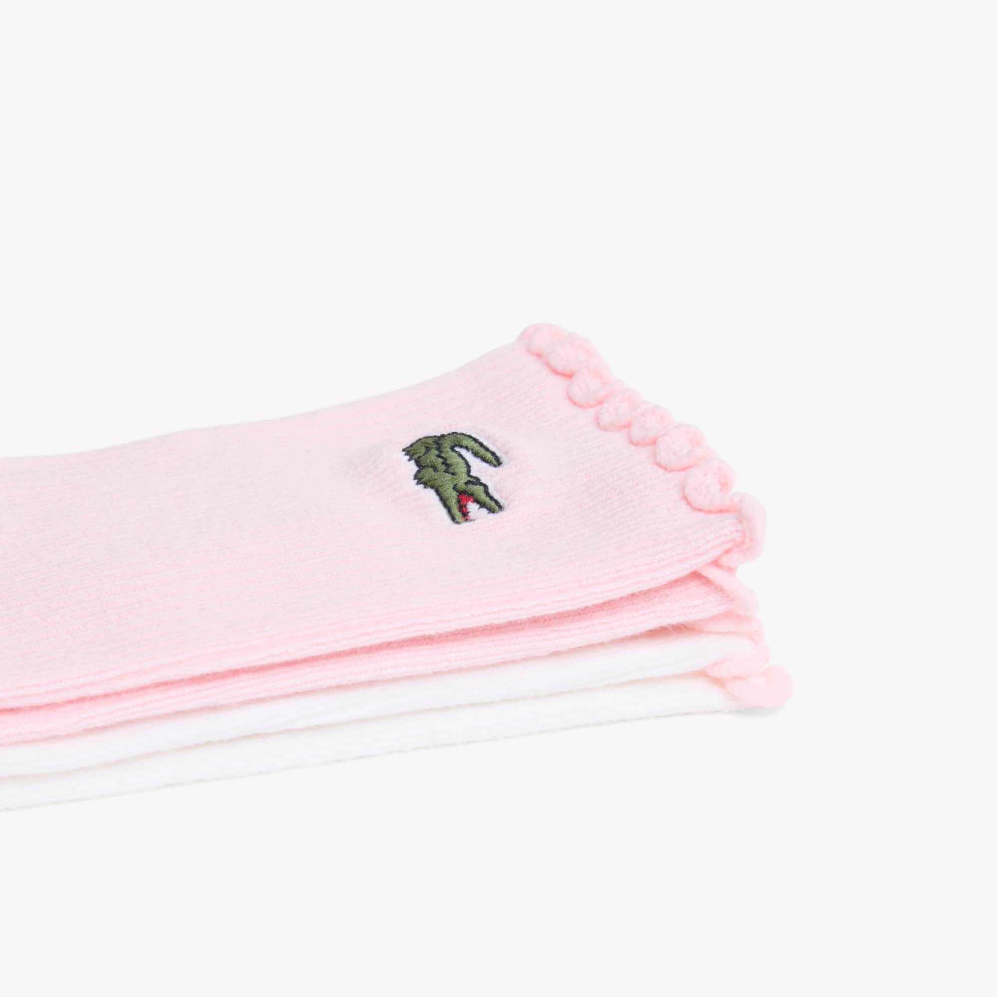 2-Pack Frilled Socks
