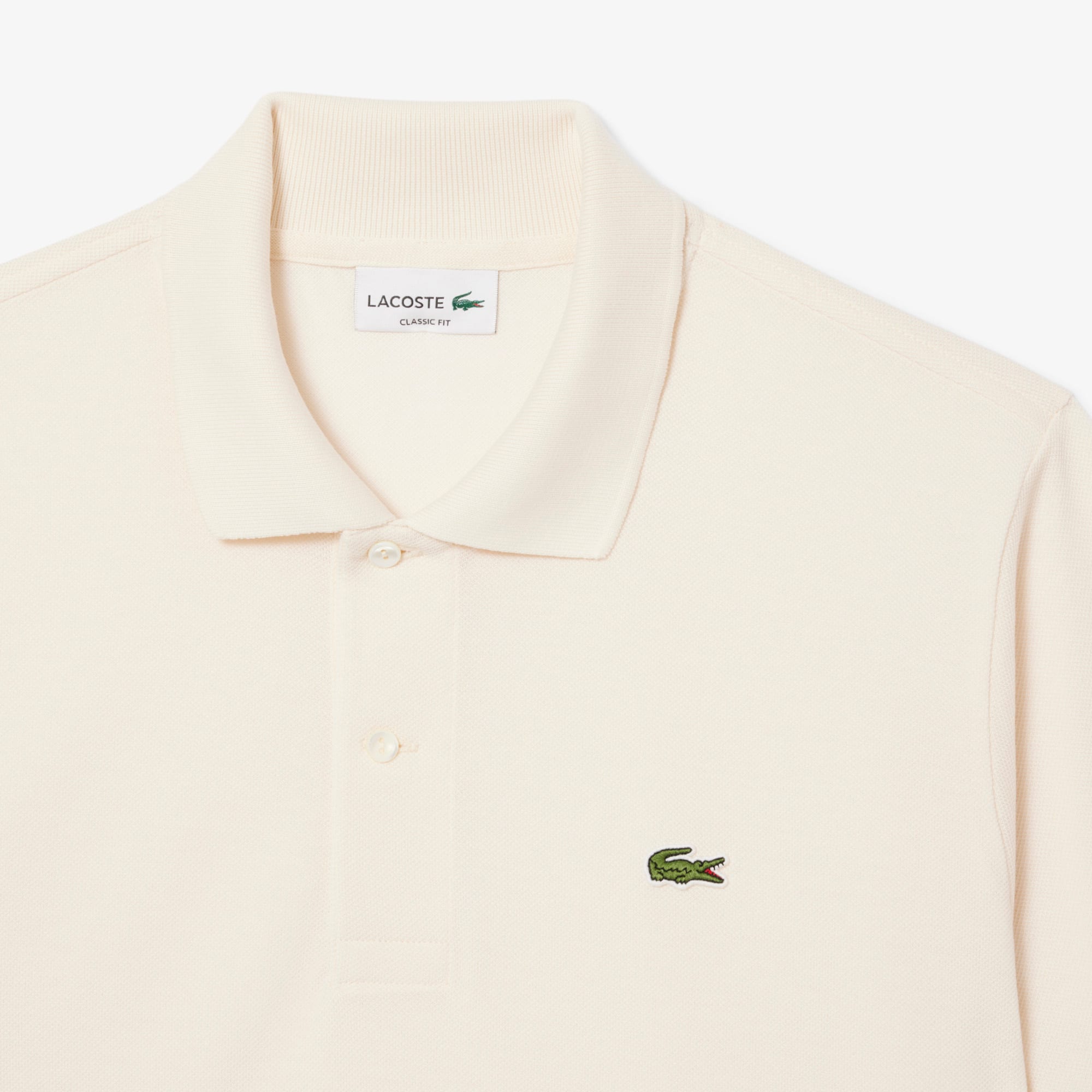 新品　LACOSTE L1212 FRモデル　ホワイトポロシャツDEVANLAY 新品 LACOSTE L1212 FRモデル ホワイトポロシャツDEVANLAY