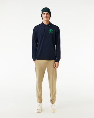 Men's Long Sleeve Anti-UV Golf Polo