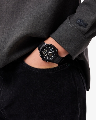 LC33 Analog and Digital Silicone Watch