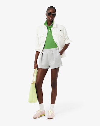 Women's Regular Fit Supple Petit Piqu&eacute; Polo