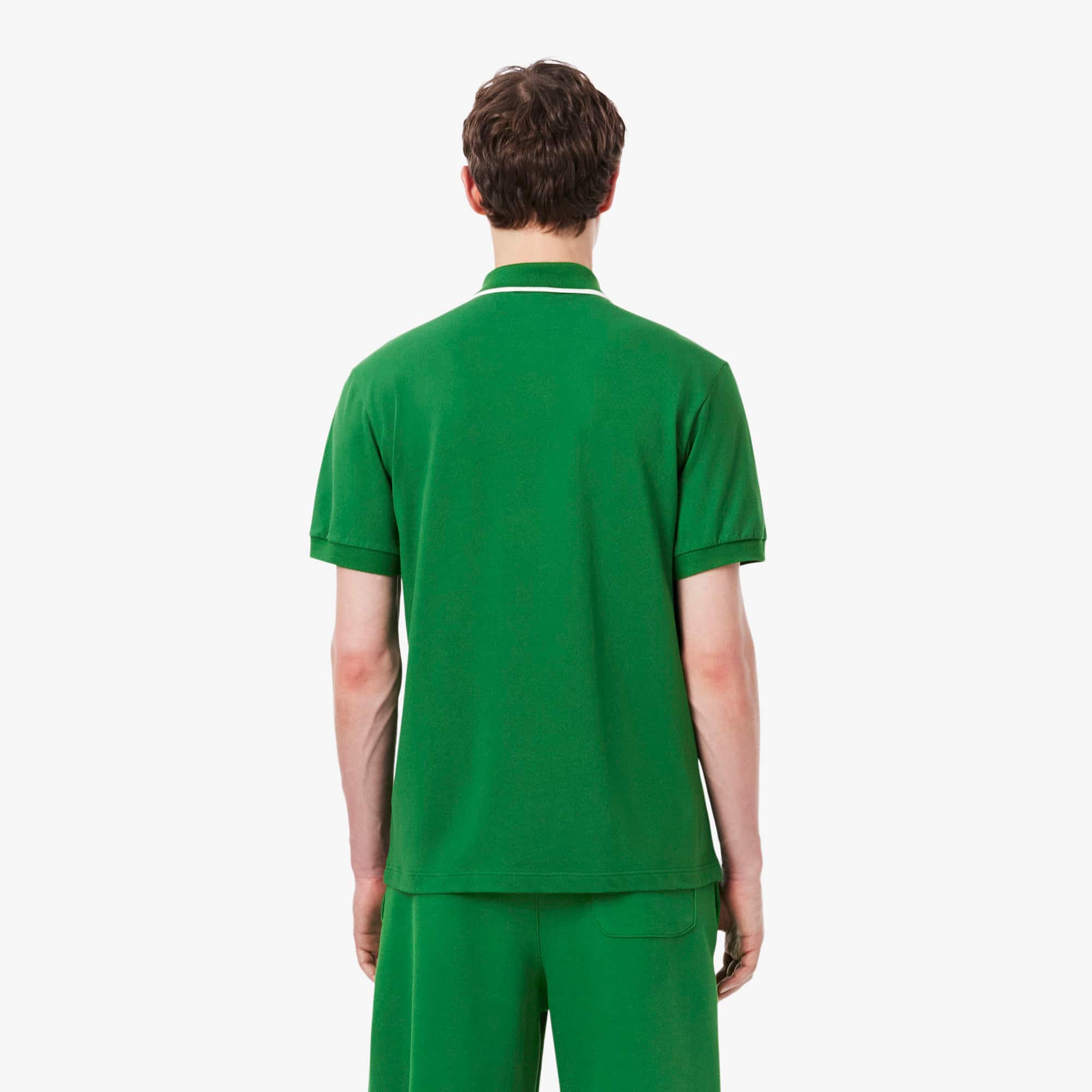 Classic Fit Printed Piqué Polo Shirt - Polo Shirts - New In 2026