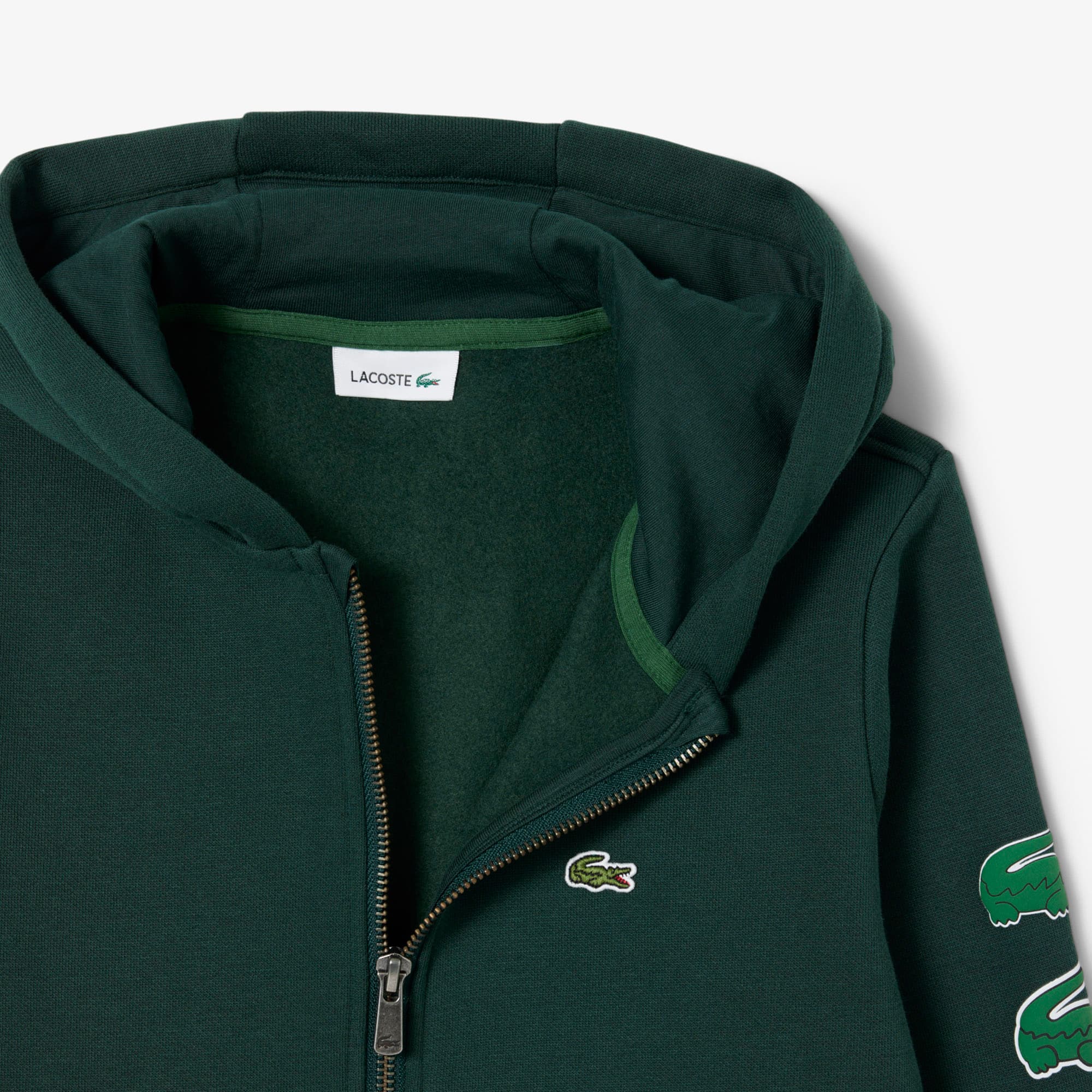Kids' Printed Fleece Zip-Up Hoodie - Teens Sweaters & Sweatshirts