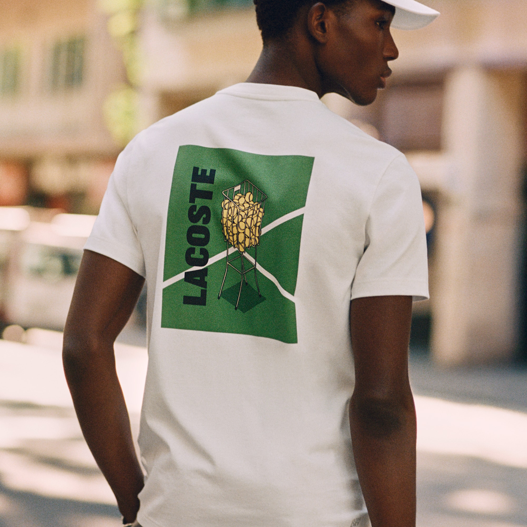 Lacoste Ultra Dry Printed Tennis T-Shirt