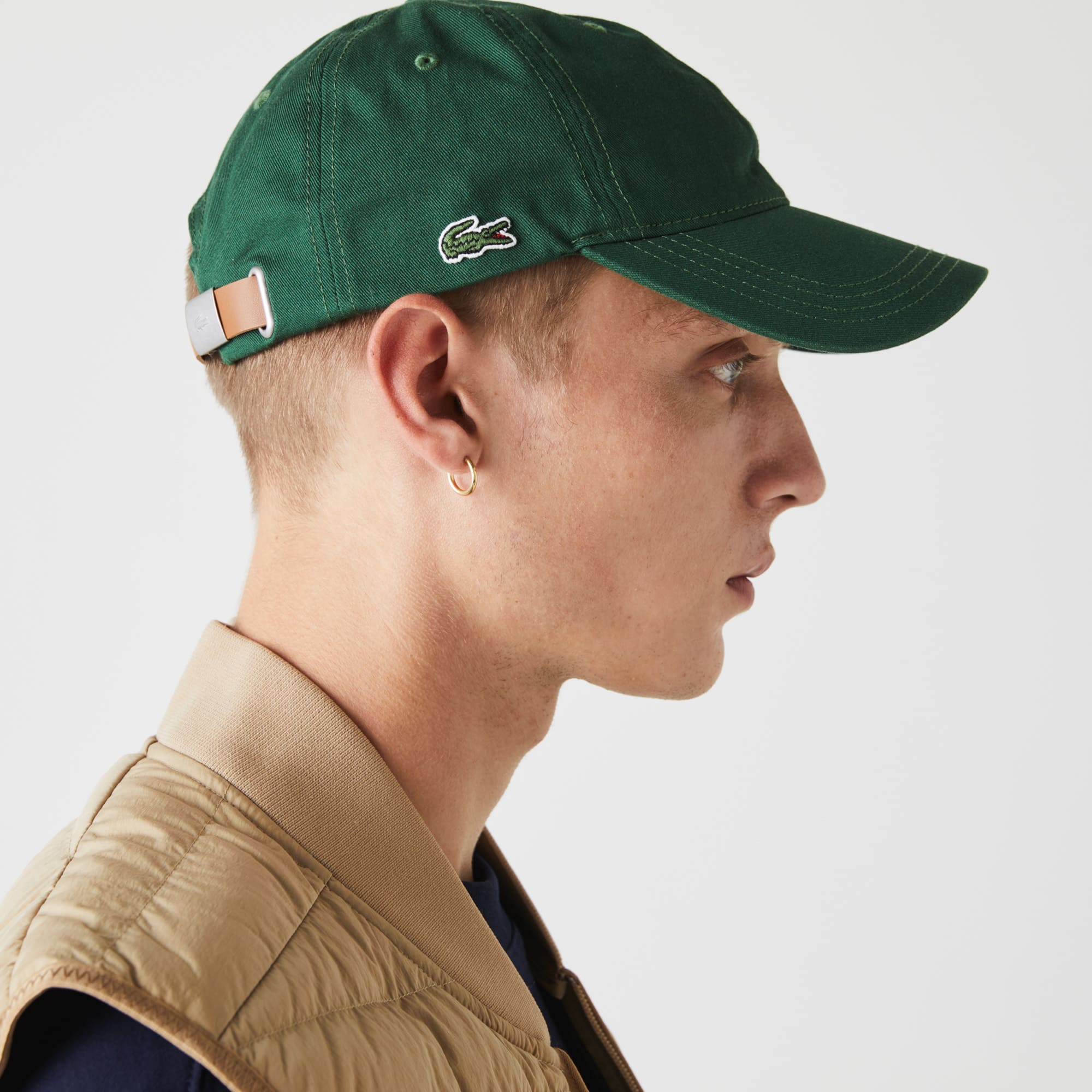 lacoste hat and scarf set