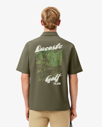 Men's Ultra Dry Printed Stretch Golf Shirt