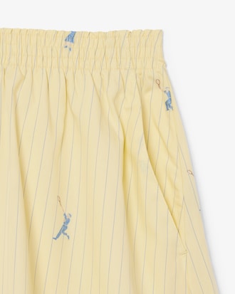 Cotton Poplin Boxer Shorts   