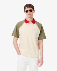 Classic Fit Colorblock Piqu&eacute; Polo