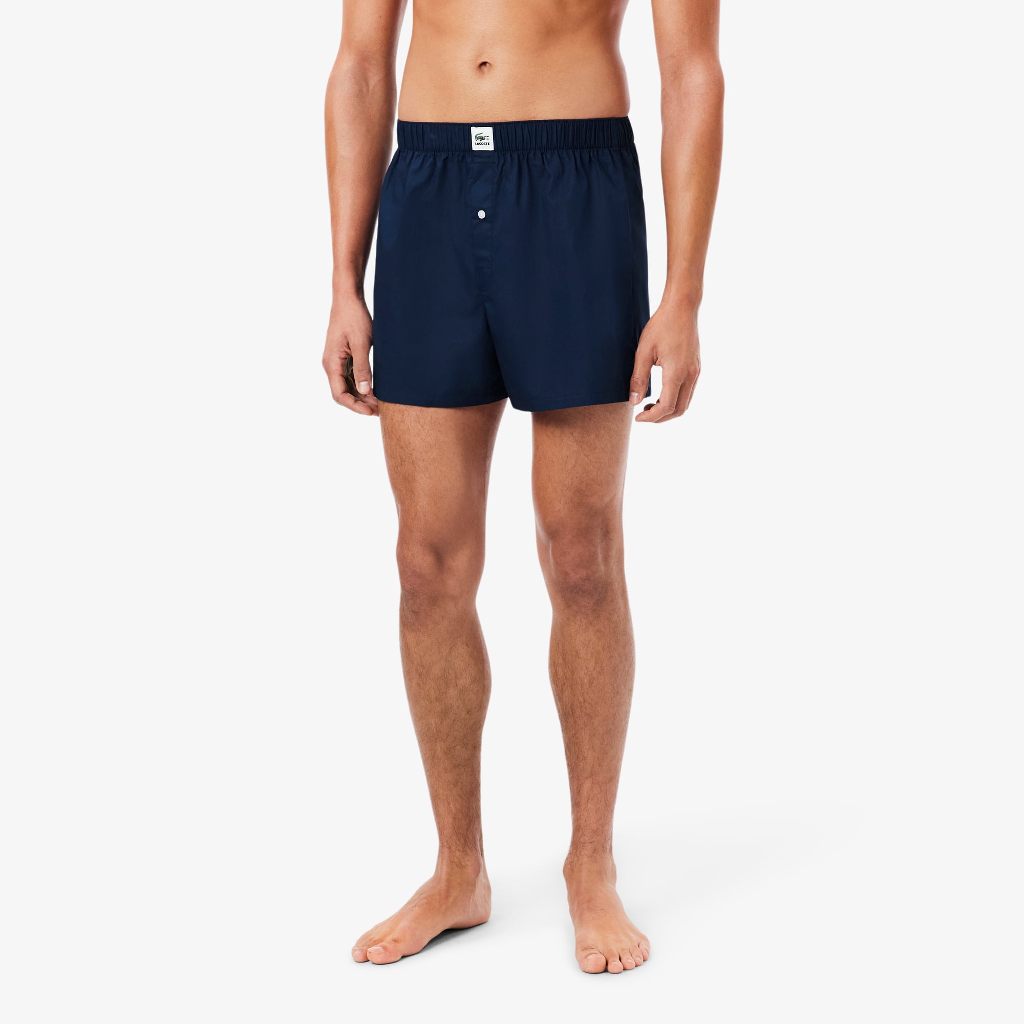 3-Pack Striped Cotton Poplin Boxers