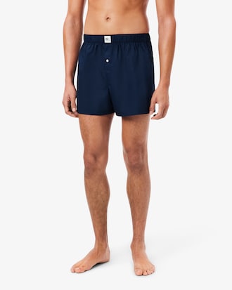 3-Pack Striped Cotton Poplin Boxers