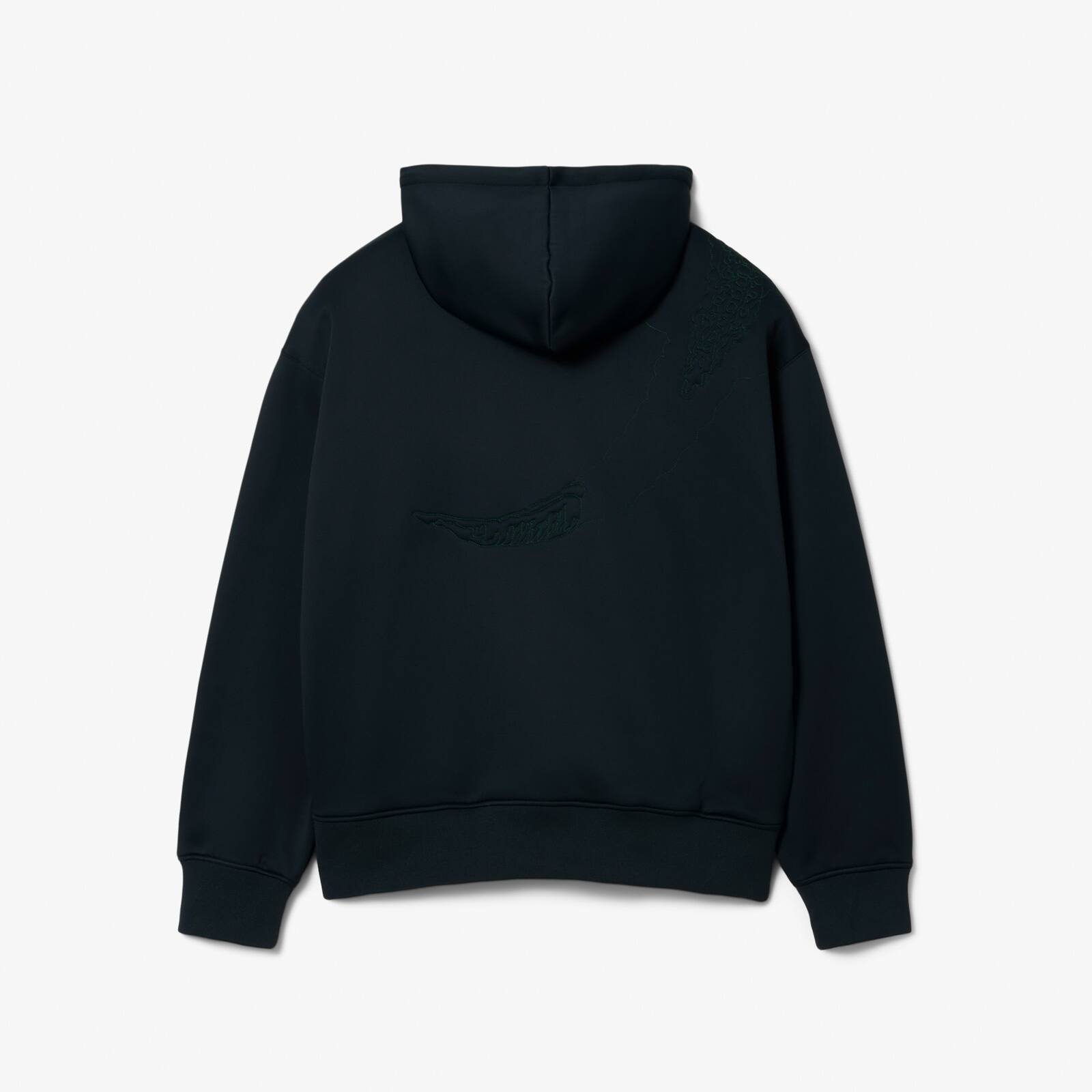 Runway Embroidered Crocodile Hoodie - Sweaters & Sweatshirts - New