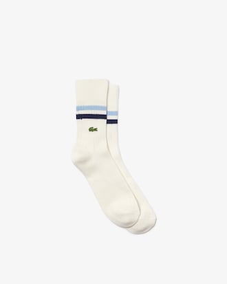 Men&rsquo;s Striped Ankle Stretch Cotton Socks