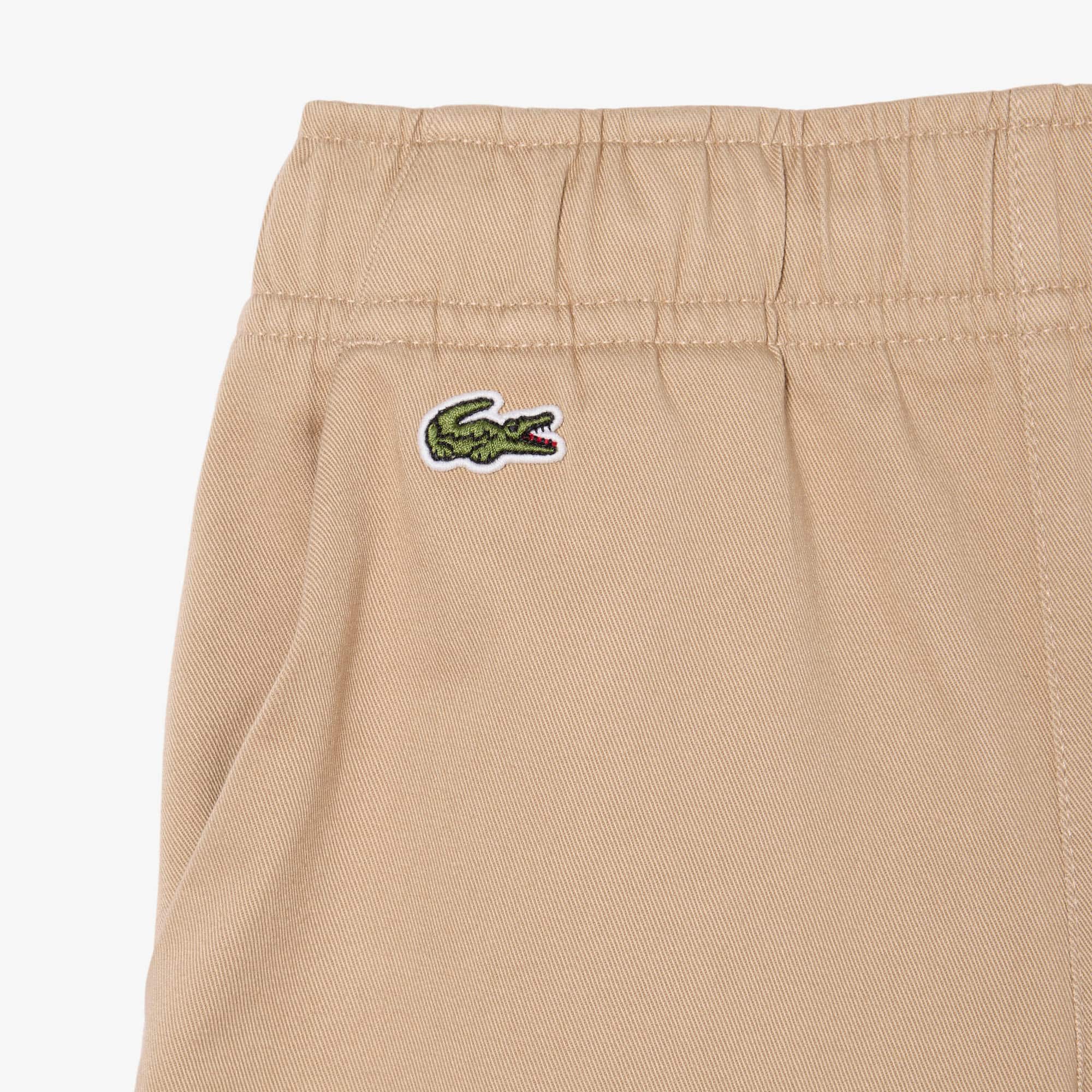 Stretch Cotton Twill Chino Shorts