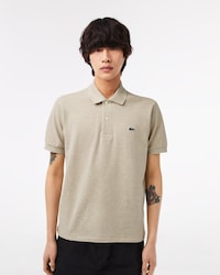 Polo jaspeado de corte clásico L.12.12 para hombre