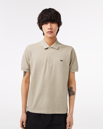 Men's Classic Fit L.12.12 Heathered Polo