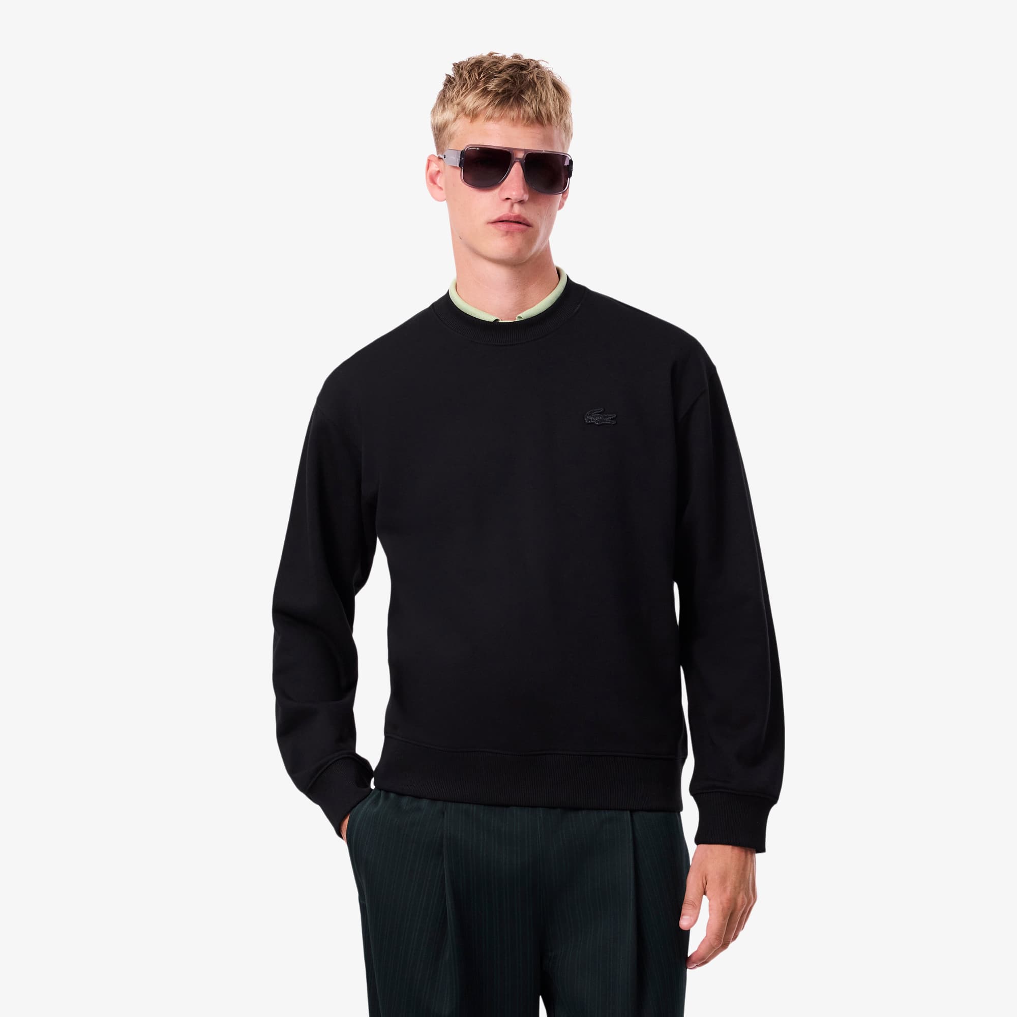 Fleece Crew Neck Sweatshirt - Sweaters & Sweatshirts - New In 2026