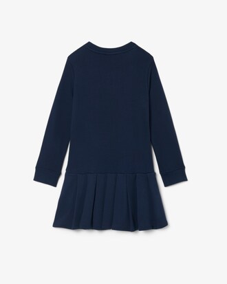 Vestido de Manga Larga de Felpa