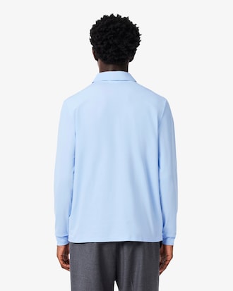 Regular Fit Long Sleeved Commuter Polo Shirt