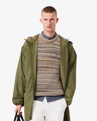 Men's Long Water-Repellent Parka