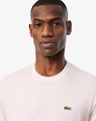 Men's Striped Heavy Cotton T-Shirt