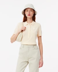 Polo slim fit en petit piqué con efecto lavado
