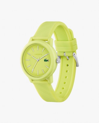 Women's Lacoste.12.12 3 Hand Silicone Watch