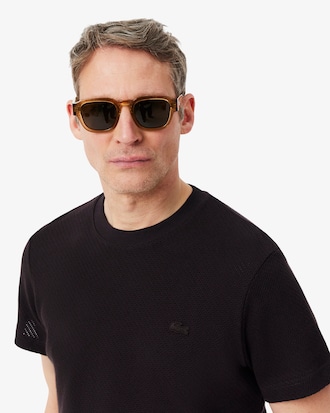 Lacy Cotton T-Shirt
